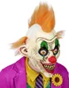 Horror Zirkus Clown Vollkopfmaske mit Haaren - Clownmaske Produktbild-Vorschau 4