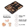 Set mit 18 Kosmetik-Accessoires für Maniküre, Pediküre und Produktbild-Vorschau 11