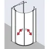 Kermi RAP50080201AK Viertelkreis Raya P50 0800x Produktbild-Vorschau 3