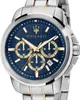 Close-up studio shot of a Maserati chronograph watch. Náhľad obrázku produktu