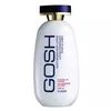 A white bottle of GOSH Moisturizing Body Lotion with a blue and gold cap, isolated on a white background. Produktbild-Vorschau