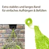 Heunetz für Pferde engmaschiges Heunetz in hellgrün - Produktbild-Vorschau 4