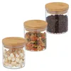 Relaxdays 3er Set Vorratsgläser mit Deckel 500 ml, Produktbild-Vorschau 1