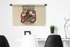 MuchoWow® Wandteppich Wandbehang Motorrad - Vintage - Produktbild-Vorschau 4