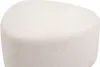 BELIANI Pouf Hellbeige Stoff Gepolstert Asymmetrische Form Produktbild-Vorschau 5