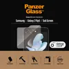 Promotional image for a PanzerGlass screen protector for Samsung Galaxy Z Flip5. Produktbild-Vorschau