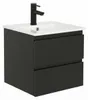 Hängewaschtisch 45cm mit Keramikwaschbecken SORRENTO Produktbild-Vorschau 2