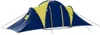 vidaXL Camping-Zelt Stoff 9 Personen Blau und Gelb Produktbild-Vorschau 2