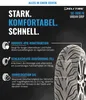 Rollerreifen DELI SC-109 90/90-12 TL Urban Grip Produktbild-Vorschau 8