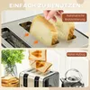 Sada rýchlovarnej kanvice a hriankovača HOMCOM, 7 stupňov Náhľad obrázku produktu 8