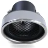 Rennsport Edelstahl Auspuff Endrohr Blende zum Anschrauben Produktbild-Vorschau 5
