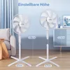 Aigostar  - Standventilator, 3 Geschwindigkeiten, 7 Produktbild-Vorschau 6