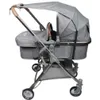 Voile d'ombrage pour poussette Protection solaire Réglable Voir les images du produit 4