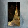 Wohnzimmer-Bild Leinwand Uhr Quarz 30x60 digitales Produktbild-Vorschau 2