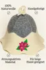 Cappello da sauna "Fiore" per donna in feltro di lana 100%, Anteprima dell’immagine prodotto 5