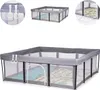 CHIPOLINO Babylaufgitter Easy Grau Produktbild-Vorschau 1