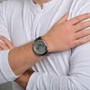 Herrenuhr Echtleder Caspian Caspian, Datumsanzeige Produktbild-Vorschau 5