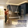 Stendino da soffitto Foxydry Mini 128 cm regolabile in Anteprima dell’immagine prodotto 8