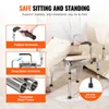 Chaise de toilette VEVOR, chaise de nuit avec siège Voir les images du produit 3