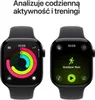 Apple Watch 11 42mm Smartwatch Jet Black/Schwarzes Armband Produktbild-Vorschau 4