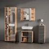 Badmöbel-Set Livinity Eisak Eiche 4-teilig, Model 52541 Produktbild-Vorschau 5
