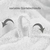 REDBEST Uni-Bademantel Chicago" weiß XXL" Produktbild-Vorschau 5