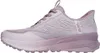 Side view of a pink and purple Skechers slip-on sneaker. Anteprima dell’immagine prodotto