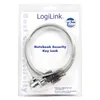 LOGILINK Notebook Security Cable Lock - Key Voir les images du produit 2