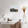 Gerahmtes Poster - Weißer Rahmen - Weg Berg Gipfel - 50x40 Produktbild-Vorschau 6