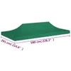 vidaXL Toit de tente de réception 6x3 m Vert 270 g/m Voir les images du produit 12
