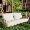 Merax Hollywoodschaukel aus Polyrattan, 2-Sitzer Produktbild-Vorschau 1