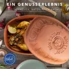 Römertopf Bräter 50 Jahre JUBILÄUM Terrakotta für 6-8 Produktbild-Vorschau 4