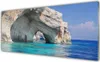 Acrylglasbilder 125x50 Wandbild Druck Klippe Meer See Produktbild-Vorschau 1