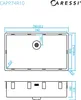 Solido 3D-Spüle CAPP74R10 Edelstahl Spülbecken - Produktbild-Vorschau 8