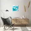 Wanduhr - Quadrat - Glasuhr - Abstraktion modern - 30x30cm Produktbild-Vorschau 6