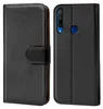 A black flip case for a smartphone is shown from two angles, one open and one closed. Náhľad obrázku produktu