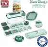 Genius Nicer Dicer Fusion 13 pz. menta Anteprima dell’immagine prodotto 1
