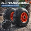 Ersatzrad Polyurethan3.00-4 Reifen 2x Ø 260 mm Vollgummi Produktbild-Vorschau 3