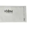 A close-up of a white fabric product with a logo and cut lines. Produktbild-Vorschau