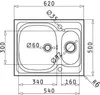Pyramis Einbauspüle Sparta 1B 1D Edelstahl 100132512 Produktbild-Vorschau 9