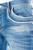 Cipo & Baxx Herren Regular Fit Jeans BJ1127 Blau, W36/L34 Produktbild-Vorschau 5