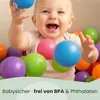1000 palline per piscina di palline, 5,5 cm, colori Anteprima dell’immagine prodotto 11