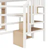 Flieks etagesbed 160x200 cm met kledingkast, metalen bed Productafbeelding-voorbeeld 7