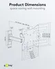 TV-Wandhalterung Basic FULLMOTION (S) Produktbild-Vorschau 16