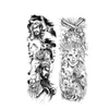 8 Blätter Full Arm Temporäre Tattoos Männer Herren Produktbild-Vorschau 6