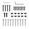 A collection of hardware components, including screws, bolts, and an Allen wrench, laid out on a white background. Podgląd zdjęcia produktu
