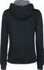Lilo & Stitch Kapuzenpullover Damen Aloha schwarz/grau M Produktbild-Vorschau 2