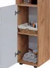 Midischrank Vicco Irma Weiß Hochglanz/Goldkraft Eiche 30 x Produktbild-Vorschau 6