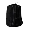 The back view of a black backpack is shown against a white background. Produktbild-Vorschau