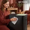 Mülleimer Küche, 2 x 15 L, Mülltrennsystem 2 Fächer, Produktbild-Vorschau 3